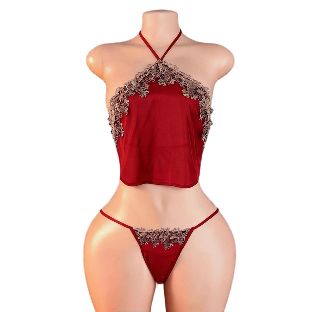 Anime Cosplay Ladies - Conjunto de lencería sexy con top