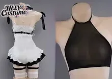 Disfraz de Keqing para el jueg - Anime Cosplay Jumpsuit reseña y precio