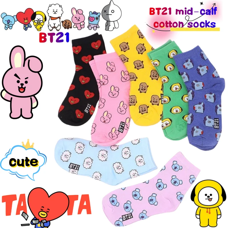 BT21 Koya RJ Cooky Shooky Tata - Anime Cosplay Couple reseña y precio