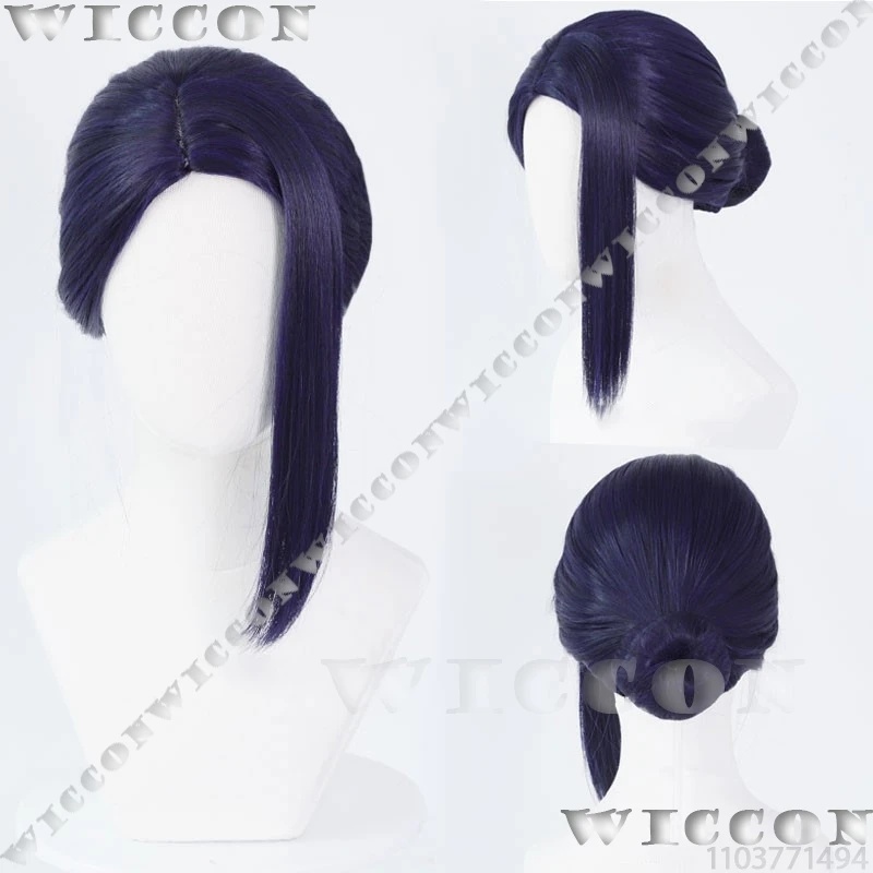 x;3,f6'b7\g,Caitlyn Kiramman A - Anime Cosplay Blue Hair reseña y precio