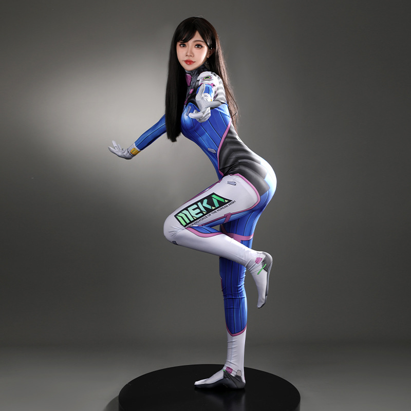 Traje completo de cosplay de D - Anime Cosplay Jumpsuit reseña y precio