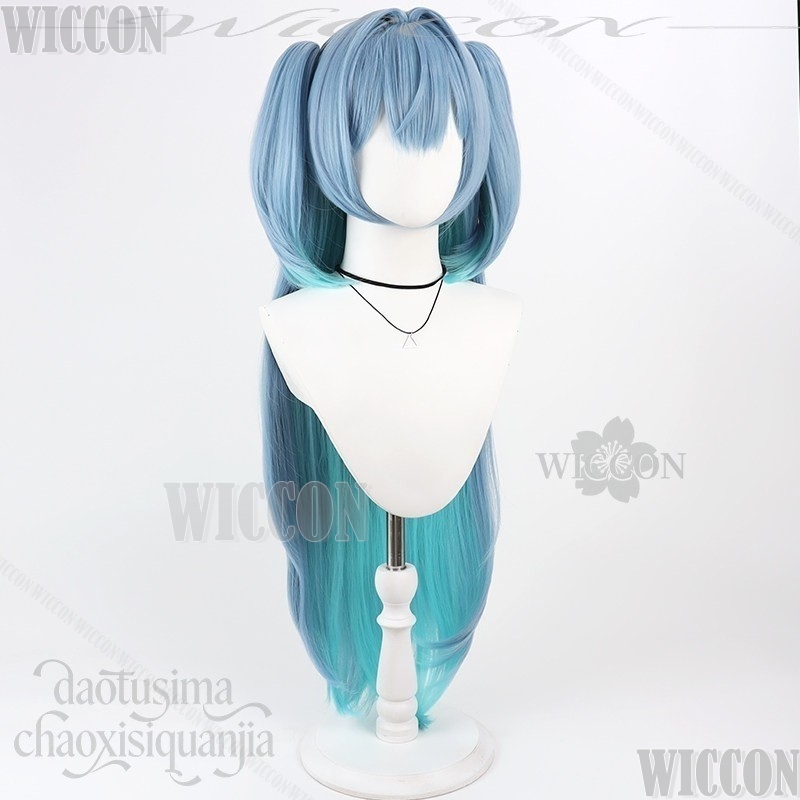 Disfraz de GODDESSS Game VICTO - Anime Cosplay Blue Hair reseña y precio