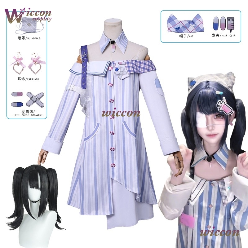 WuHu Infinity Nikki-Peluca de  - Anime Cosplay Idea reseña y precio