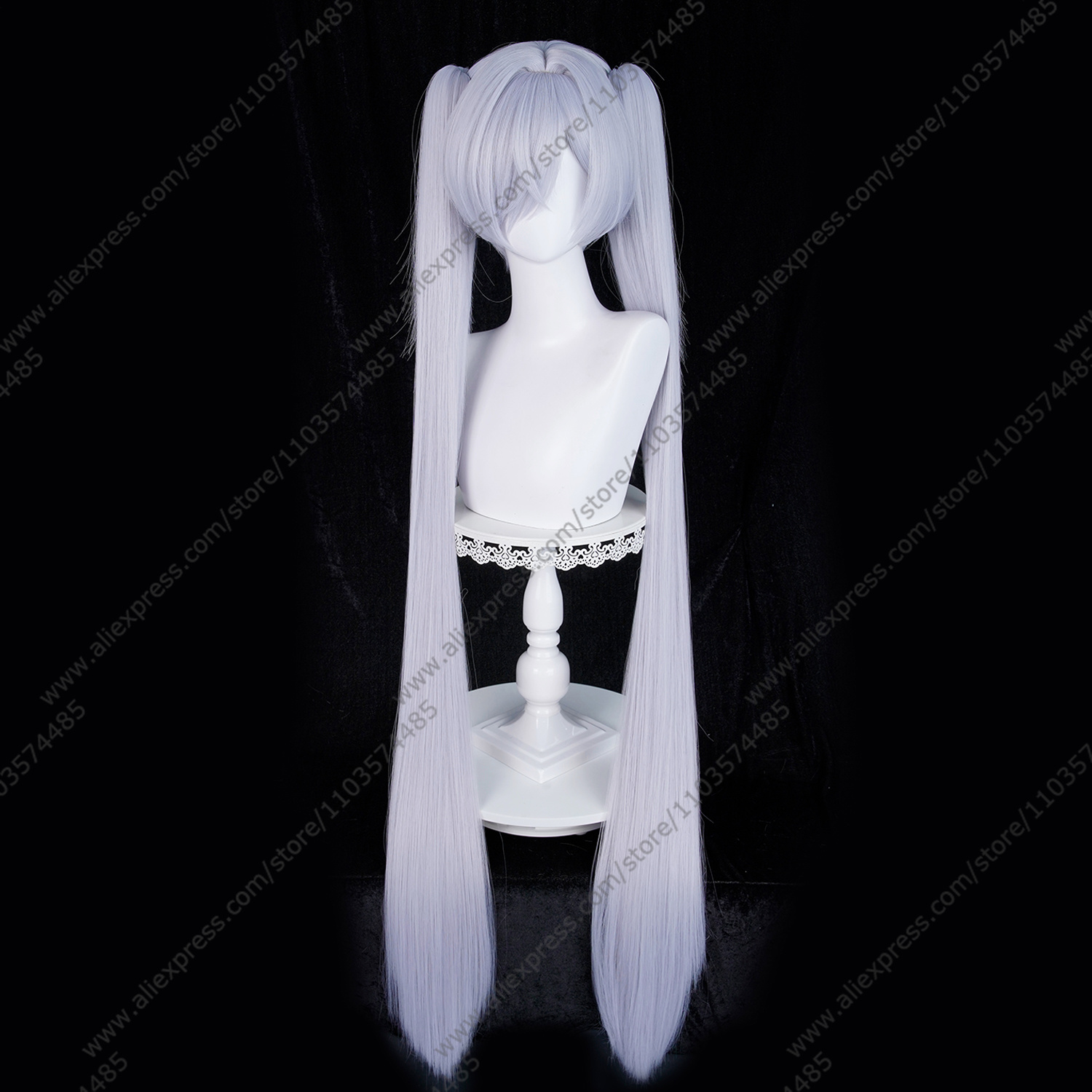Pelucas de cosplay de Cenicien - Anime Cosplay Blue Hair reseña y precio