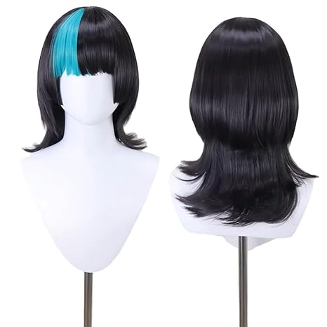 Peluca de Anime Kirara Hoshi,  - Anime Cosplay Blue Hair reseña y precio