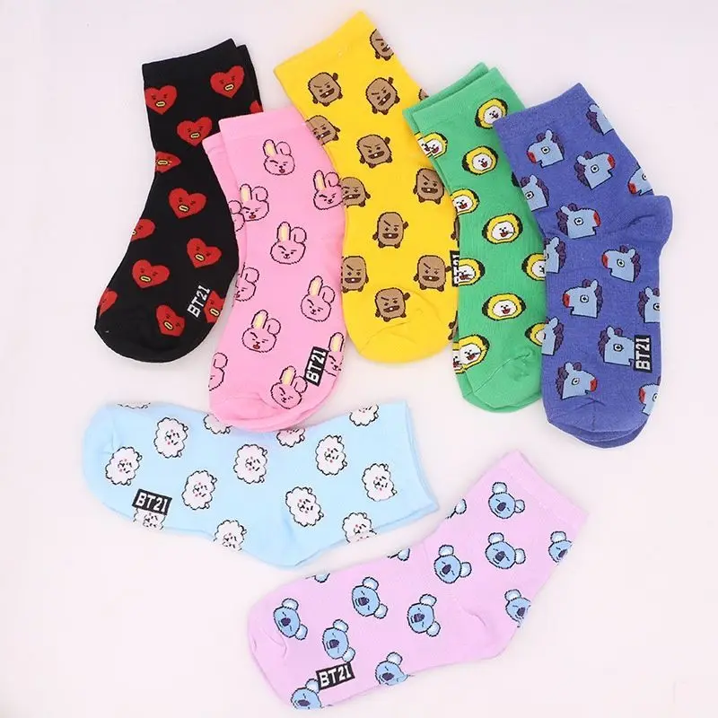 Calcetines BT21 Koya RJ Cooky  - Anime Cosplay Couple reseña y precio